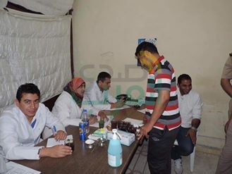 بالصور.. قافلة طبية للكشف على السجناء في أقسام ومراكز كفر الشيخ