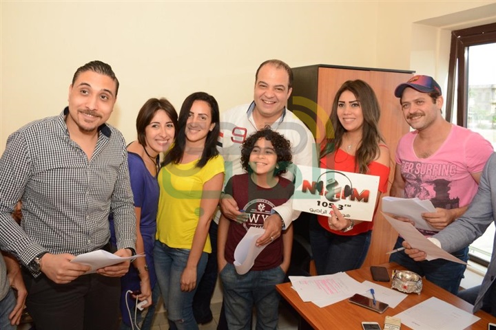 إدوارد وشريف باهر ومذعين نغم أف أم في مسلسل "زقزوق وبكيزة" إدوارد وشريف باهر ومذعين نغم أف أم في مسلسل "زقزوق وبكيزة"