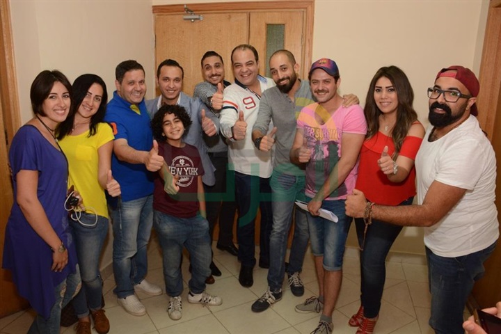 إدوارد وشريف باهر ومذعين نغم أف أم في مسلسل "زقزوق وبكيزة" إدوارد وشريف باهر ومذعين نغم أف أم في مسلسل "زقزوق وبكيزة"