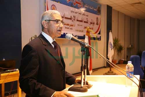 بالصور.. مؤتمر " قنا ضد الإرهاب "يرسل برقية تأييد للسيسي 