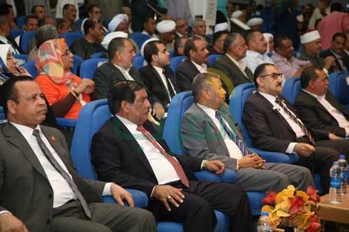 بالصور.. مؤتمر " قنا ضد الإرهاب "يرسل برقية تأييد للسيسي 