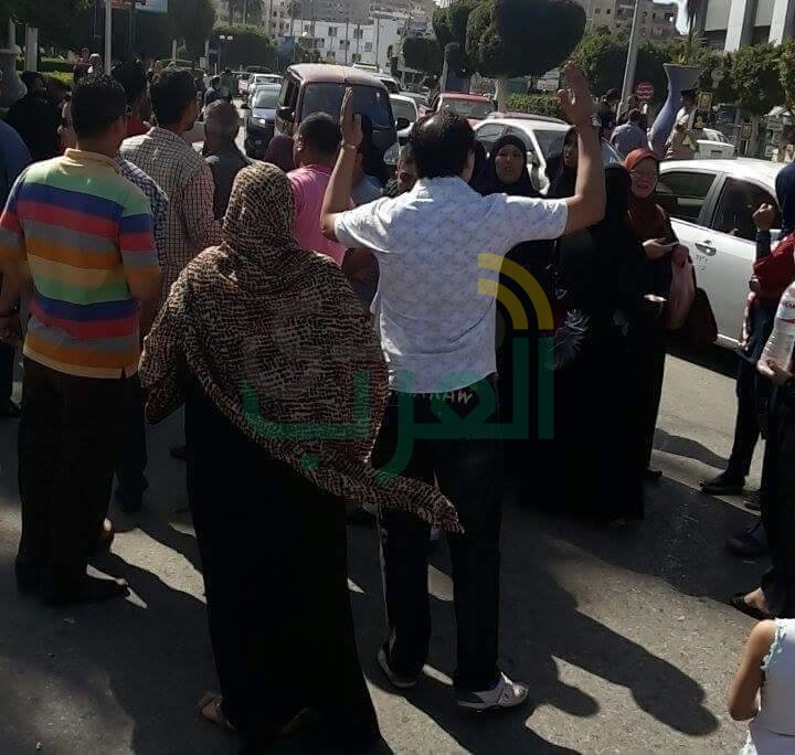 بالصور.. وقفة احتجاجية لمتضرري الإسكان الاجتماعي في كفر الشيخ