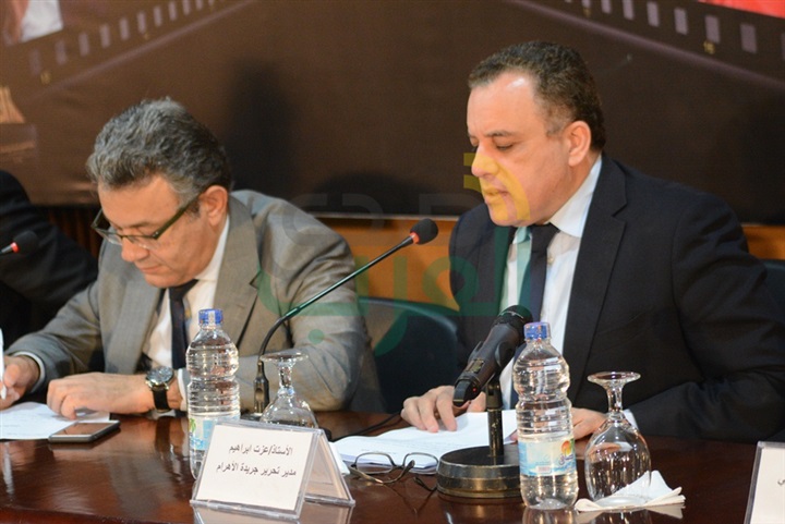 بالصور..الموتمر الصحفي للإعلان عن تفاصيل مسابقة نافذة الشاشة الأفضل بالأهرام بالصور..الموتمر الصحفي للإعلان عن تفاصيل مسابقة نافذة الشاشة الأفضل بالأهرام