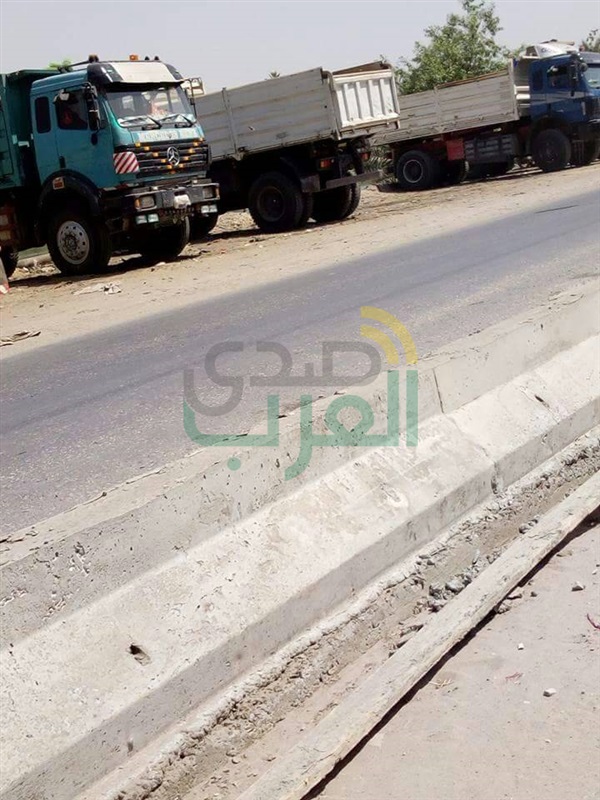 بالصور: إنشاء "التليتوار" الفاصل بطريق ترعة الإسماعيلية بـ" كفر حمزة " بالخانكة 