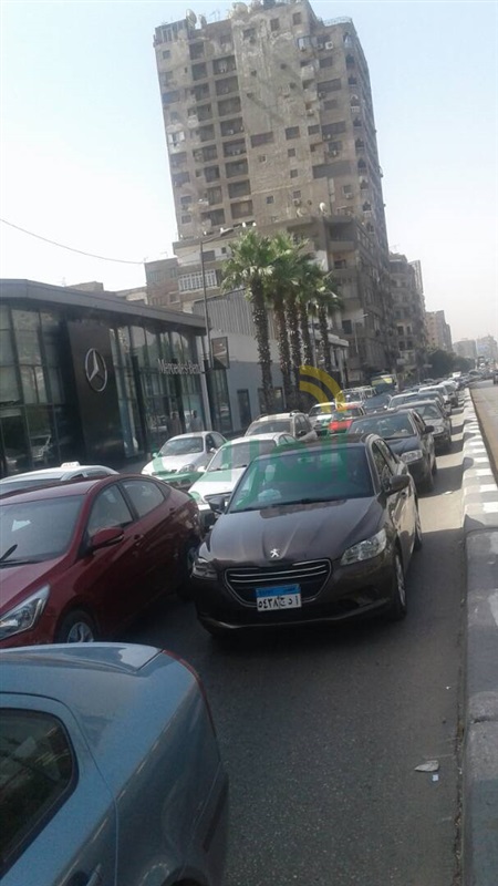 تعرف على الحالة المرورية بمحاور وميادين القاهرة