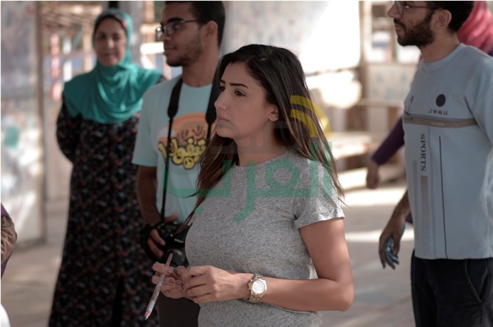 بالصور.. بالألوان والرسم مي عمر تلعب في يوم ترفيهي لمكافحه سرطان الثدي بالصور.. بالألوان والرسم مي عمر تلعب في يوم ترفيهي لمكافحه سرطان الثدي