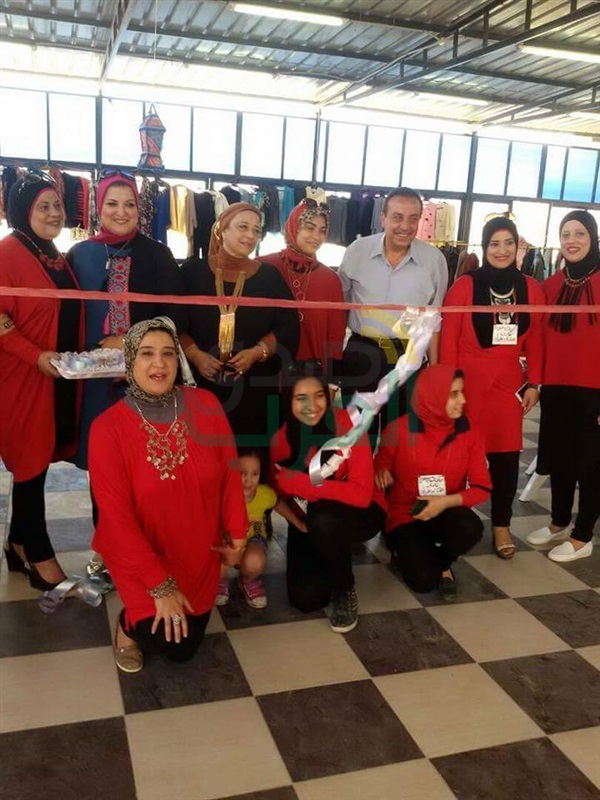 افتتاح المعرض الخيرى لنادى الفتاة و المرأة بمركز شباب العمراوى بالاسكندرية 