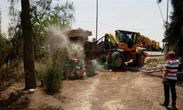 بالصور و الفيديو .. إسترداد ٥ أفدنة تعدي علي أملاك دولة بالإسكندرية