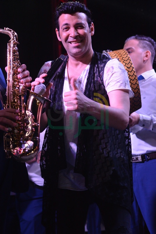 بالصور.. سعد الصغير يبدأ حفلات صيف طابا هايتس بالصور.. سعد الصغير يبدأ حفلات صيف طابا هايتس