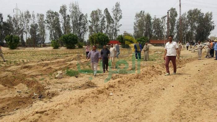 استمرار حملات إزالة التعديات على أراضي الدولة بالشرقية