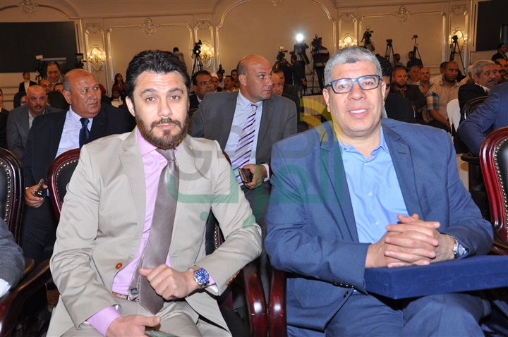 بالصور.. عدد من الوزراء والفنانين والرياضين فى مؤتمر20 قرية خالية من فيروس الكبد