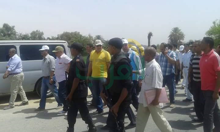 بالصور.. حملة مكبرة لإزالة التعديات بمحافظة الأقصر