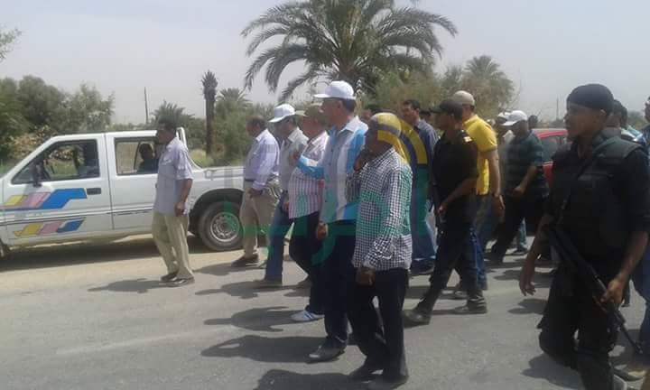 بالصور.. حملة مكبرة لإزالة التعديات بمحافظة الأقصر