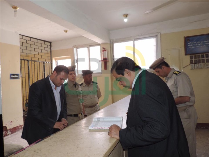 بالصور.. مدير أمن كفر الشيخ يتفقد مركز وقسم شرطة بيلا