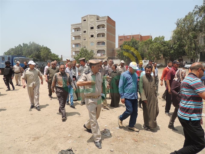إزالة 449 حالة تعدى على مساحة 5103 فدان أملاك دولة بالشرقية خلال 6 أيام