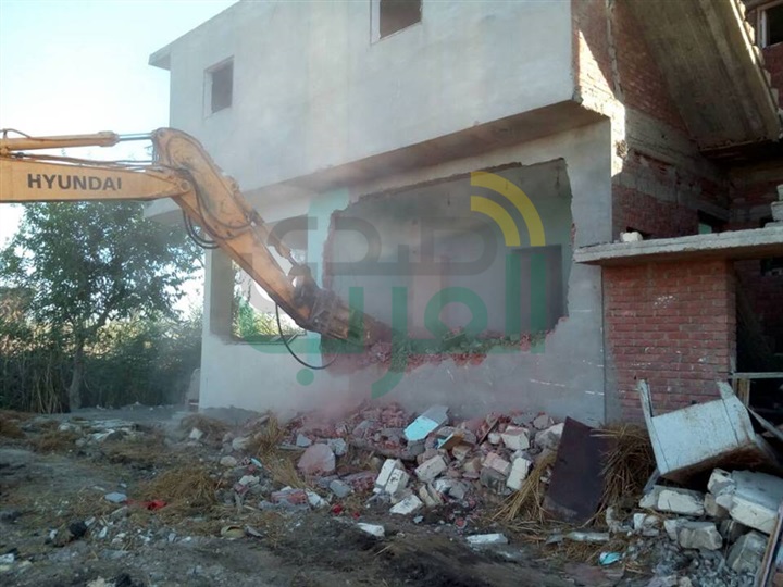 إزالة 449 حالة تعدى على مساحة 5103 فدان أملاك دولة بالشرقية خلال 6 أيام