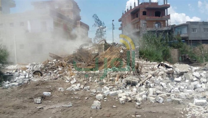 بالصور.. إزالة تعديات على 17 فدانًا من أراضي الدولة بكفر الشيخ