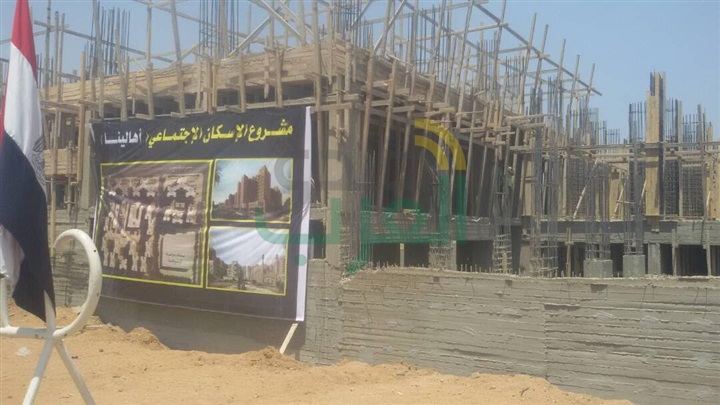 بالصور.. إنشاء 1064 وحدة سكنية بالسلام لنقل سكان عزبة الصعايدة العشوائية