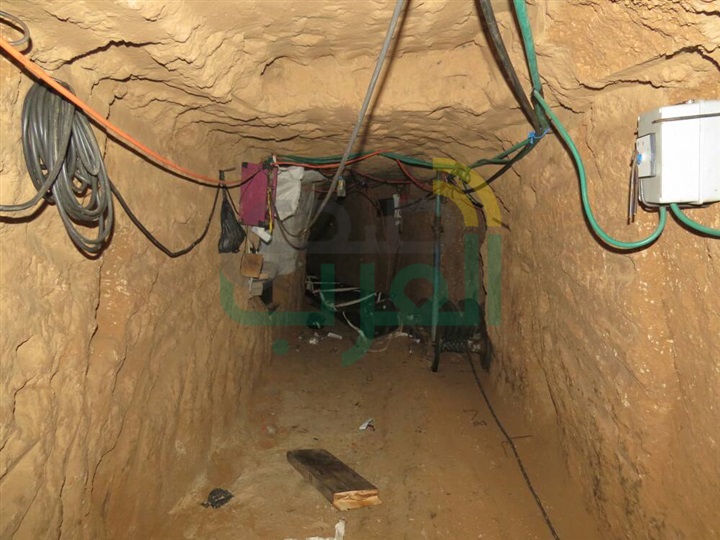 المتحدث العسكرى: اكتشاف نفقين رئيسيين و3 أنفاق متفرعة منها بشمال سيناء