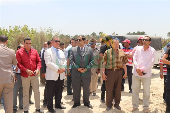 بالصور.. محافظ كفر الشيخ يقود حملة لإزالة التعديات على 417 فدانًا في البرلس