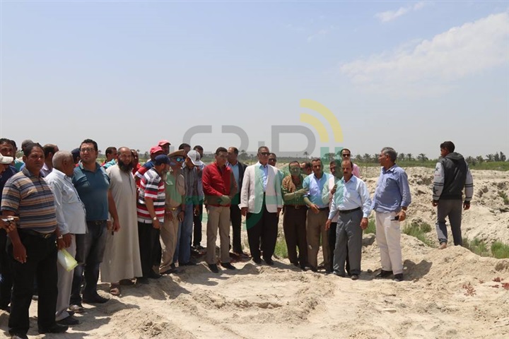 بالصور.. محافظ كفر الشيخ يقود حملة لإزالة التعديات على 417 فدانًا في البرلس
