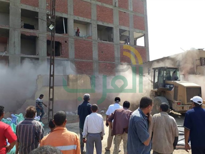 بالصور.. تجهيز برج ورورة ببنها لتفجيره غداً