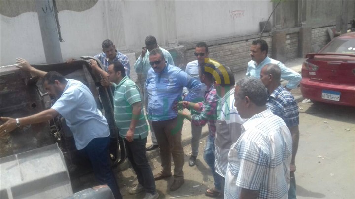 حملات متفرقة لإزالة الإشغالات بكرموز ومينا البصل بحي غرب الإسكندرية
