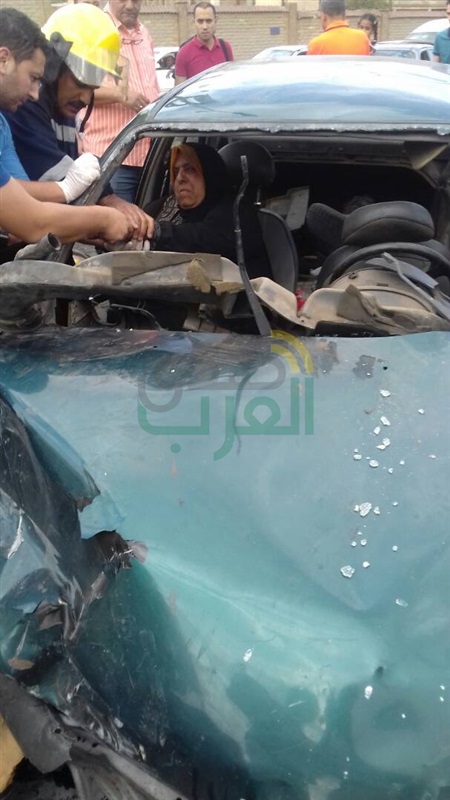 إصابة 6 أشخاص في تصادم 5 سيارات بمدينة نصر