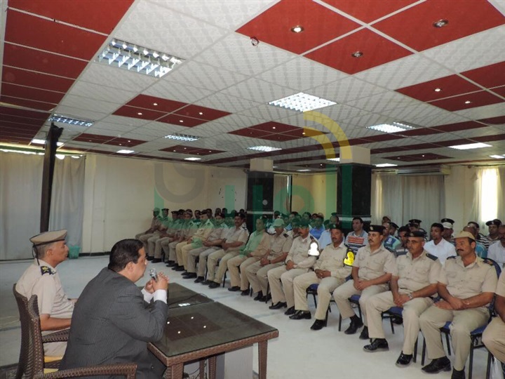 بالصور.. مدير أمن كفر الشيخ يلتقي بأفراد الدورة التدريبة لتنمية المهارات