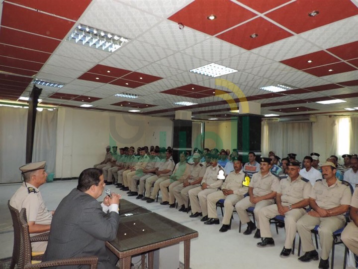 بالصور.. مدير أمن كفر الشيخ يلتقي بأفراد الدورة التدريبة لتنمية المهارات