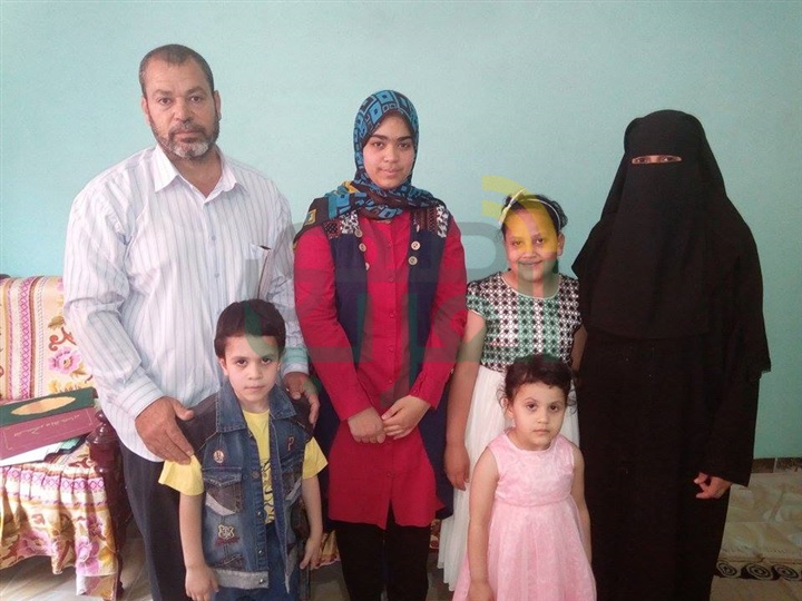 بالصور.."آية" أولي إعدادية كفر الشيخ: تكشف أسرار النجاح والتفوق