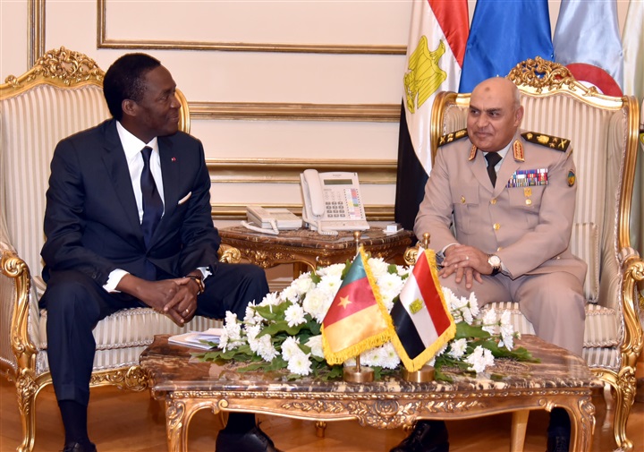 الفريق أول صدقي صبحي يلتقي وزير الدفاع الكاميروني الفريق أول صدقي صبحي يلتقي وزير الدفاع الكاميروني