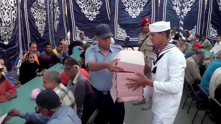 القوات المسلحة تقيم 133 مائدة رمضانية لإفطار الصائمين بالمحافظات