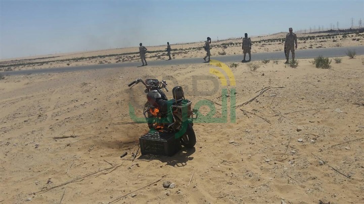 قوات إنفاذ القانون بالجيش الثانى تواصل جهودها فى ملاحقة وإستهداف العناصر والبؤر الإرهابية بشمال سيناء