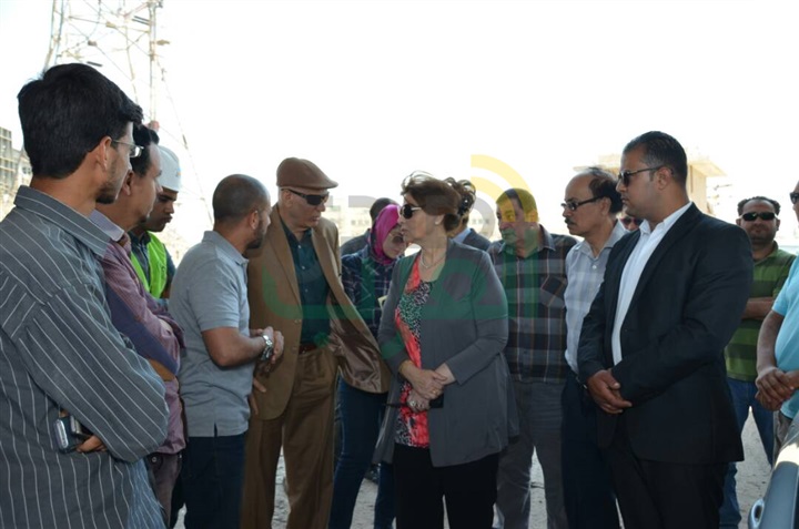 بالصور.. نائب محافظ الإسكندرية تتابع أعمال تطوير كوبري مرغم القديم  