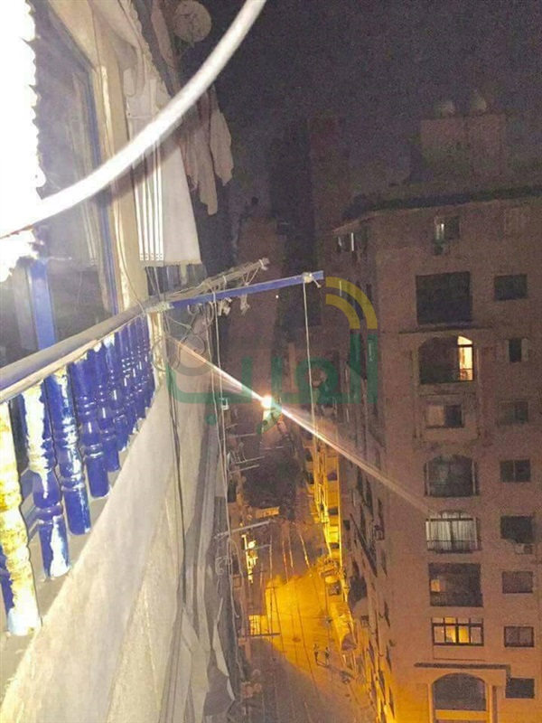 بالصور.. انهيار برج سكني بالأزاريطة في الإسكندرية