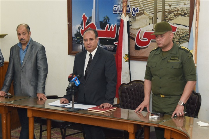 لجنة هندسية بالإسكندرية تجمع علي هدم عقار الأزرايطة