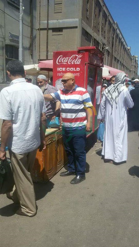 حملة لإزالة الاشغالات والتعديات بمينا البصل