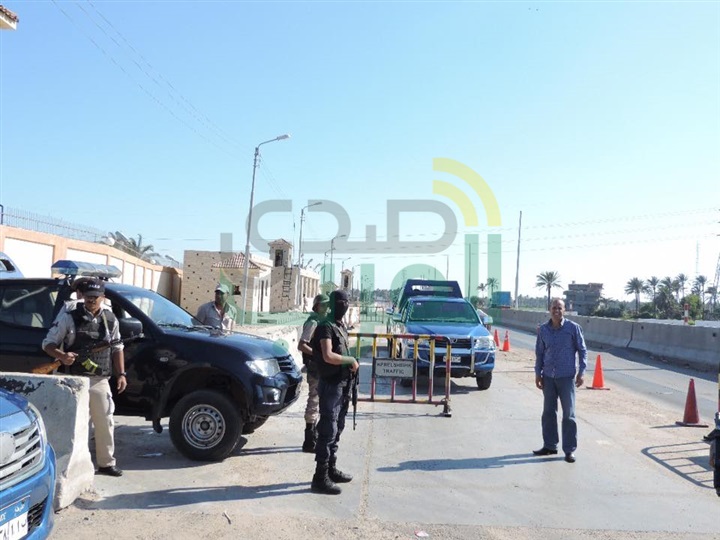 بالصور.. مدير أمن كفر الشيخ يتفقد الخدمات الأمنية علي الطريق الدولي الساحلي