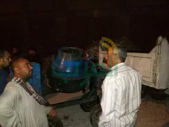 حملات إزالة مكثفة بحي ثان المنتزة للتصدي لظاهرة البناء بدون ترخيص