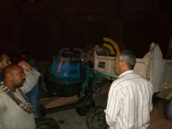 حملات إزالة مكثفة بحي ثان المنتزة للتصدي لظاهرة البناء بدون ترخيص