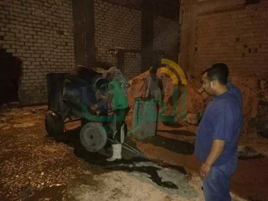 حملات إزالة مكثفة بحي ثان المنتزة للتصدي لظاهرة البناء بدون ترخيص