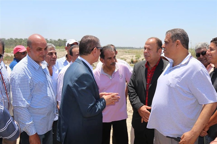 بالفيديو والصور.. محافظ كفرالشيخ يتابع المخطط الجديد للتنمية بشمال شرق البرلس