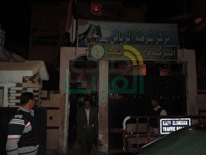 بالصور.. مدير أمن كفر الشيخ يفاجئ عددًا من المواقع الشرطية وقت السحور