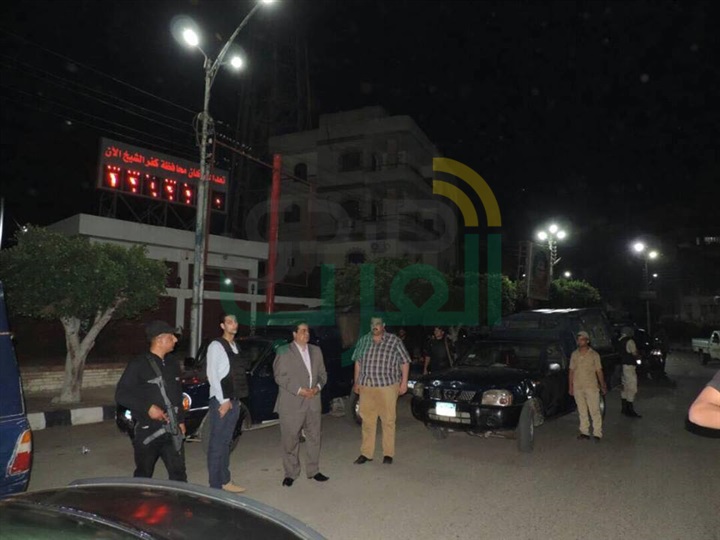 بالصور.. مدير أمن كفر الشيخ يفاجئ عددًا من المواقع الشرطية وقت السحور