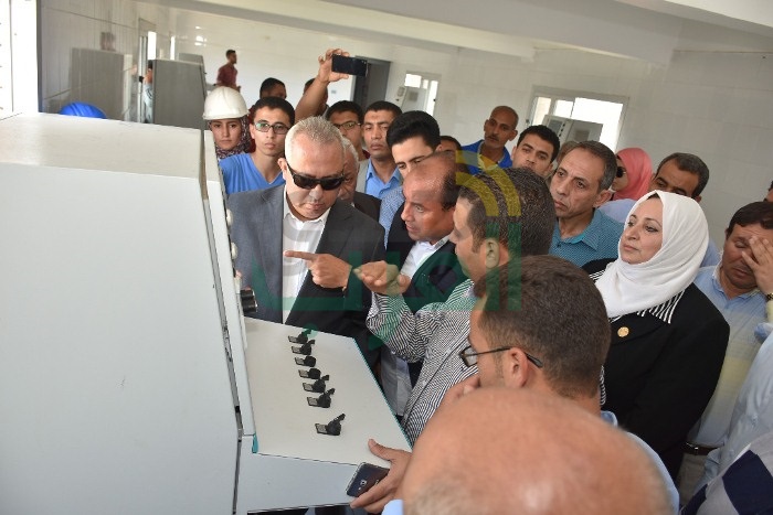 بالصور.. محافظ الشرقية يتفقد محطة مياه مشتول السوق تمهيداً لافتتاحها رسمياً 