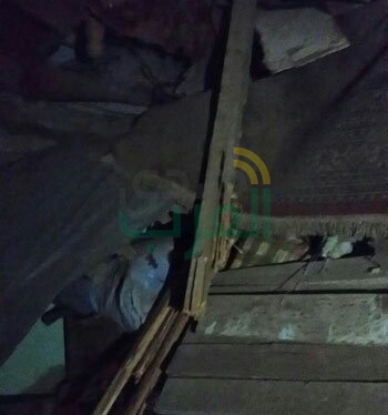 مصرع طفلين في انهيار جزء من منزل بالعياط 