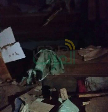 دفن جثتي طفلين ضحايا عقار العياط المنهار