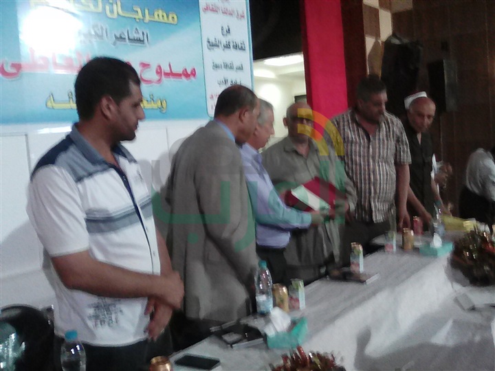 بالصور..« قصور الثقافة» تكرم الشاعر ممدوح عبالعاطي في كفر الشيخ