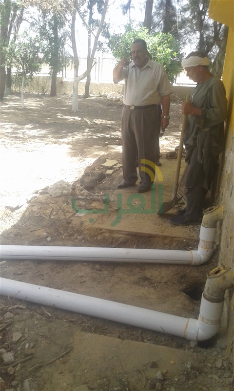 وكيل وزارة التنمية المحلية بأسيوط يتابع أعمال التجديد بالحديقة الدولية بالمحافظة